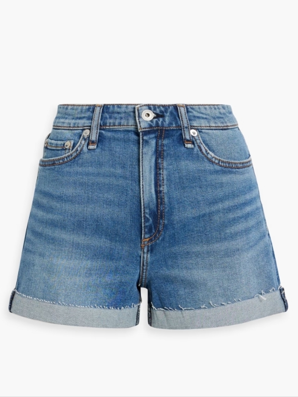 Rag & Bone Nina High Rise Shorts in the color Harper Size 26